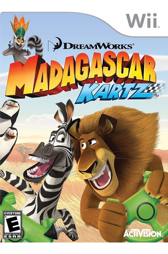 Wii & Wii U - Madagascar Kartz - Juego Físico - Original
