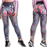 Calza Larga Deportiva Mujer Sublimada W138 Gym Run Ly Newod