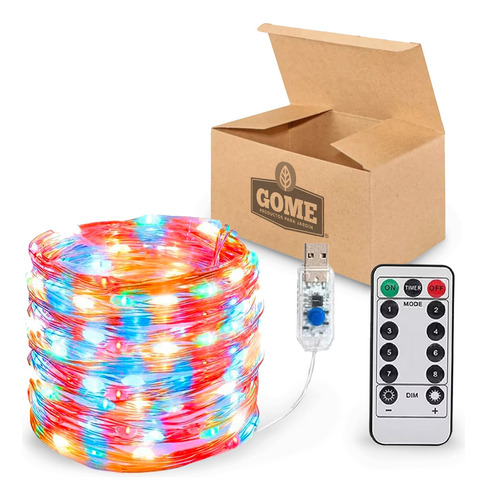 Kit De 2 Cortinas De Luces Led Multicolor Decoracion 3x3