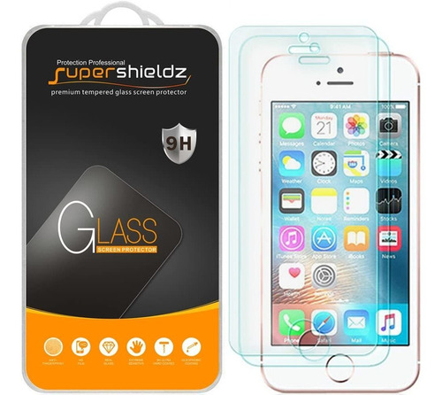 Protector De Pantalla Para iPhone 5/5s/5c/se 2016 (2 Uni)