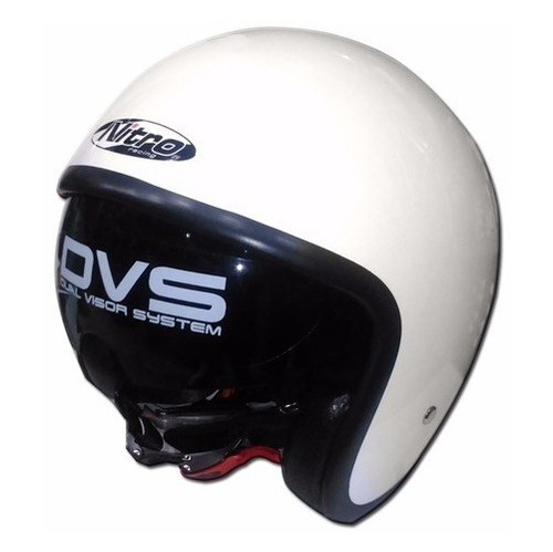 Casco Abierto Nitro X581 Visor Oscuro Delisio Motos