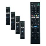 Kit 5 Controle Remoto Compatível Sony Smart Tv Rmt-tx300b