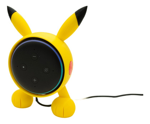 Soporte Pikachu Alexa Echo Dot 3 Base Bocina