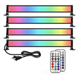 Lámpara De Pared Meikee Led Rgb De 25 W, Paquete De 4, Que C