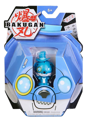 Bakugan Cubbo, Oso Azul 6 Cm Altura Original