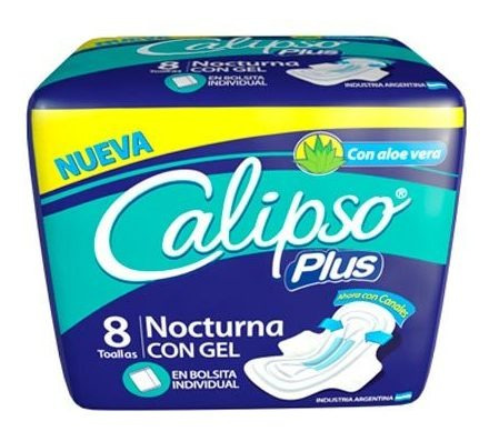 Pack X 48 Unid. Toallas Femeninas  Nocturna 8 Un Cal Pro