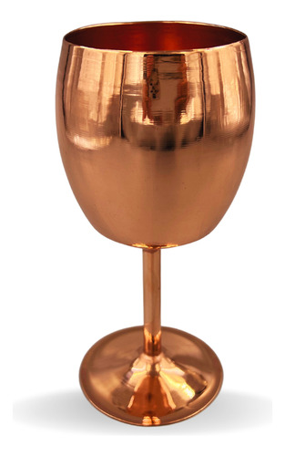 Taça Em Cobre Para Vinho Luxo