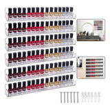 6 Piezas Organizador De Esmalte De Uñas Maquillaje Multiuso