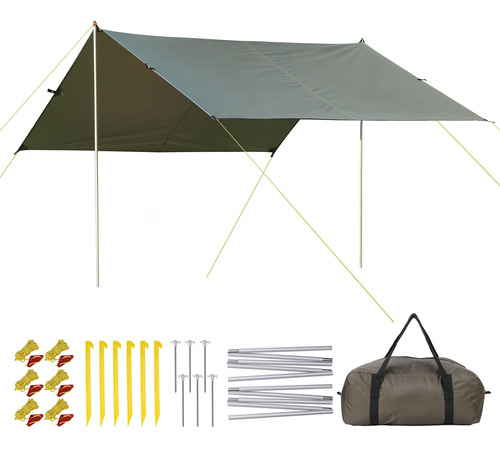 Gaomon Lona De Campamento, Hamaca De 13 X 9 Pies 13x9ft Tdac