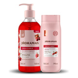 Kit Hidramais: Sabonete 500ml + Loção 200ml Cereja E Avelã