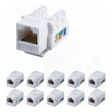 Conector De Red Rj45 Cat 6 Utp, Probado, 10 Piezas