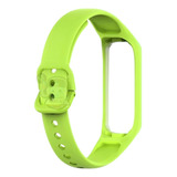 Pulsera De Silicona Para Samsung Galaxy Fit 2 R-220 Color Verde Lima