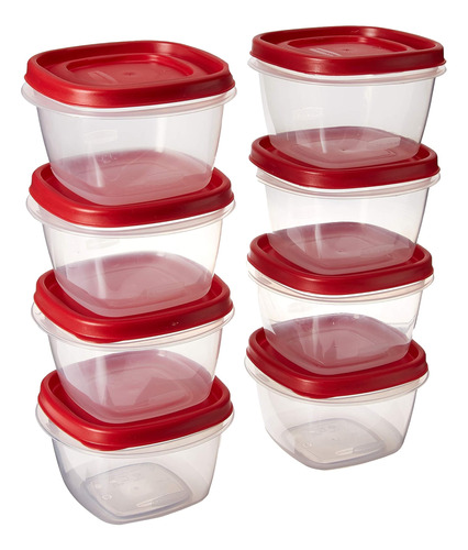 Rubbermaid 2-cup 7j60 Almacenamiento De Alimentos Cuadrado C