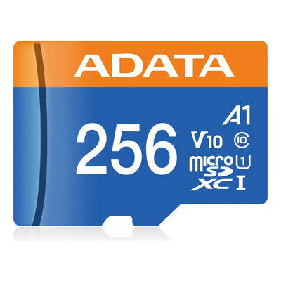 Memoria Micro Sd 256gb Adata Clase 10 Adaptador Cel Original | Envío gratis