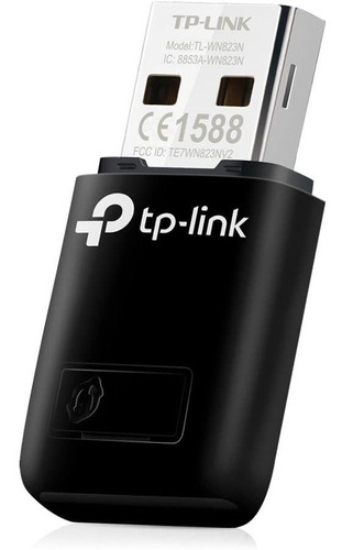 Adaptador Usb Tp- Link Wireless, Negro