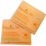 2 Sobres De Vitamina D3  200 Porciones De 800ui 