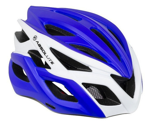 Capacete Ciclismo Absolute Wild Flash Led Integrado Usb Bike Cor Azul Tamanho M/g (57-61cm)