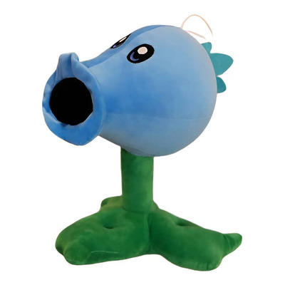 Peluche verde con forma de guisante y zombis de Plants Vs Zombies (azul), 17 cm | Meses sin interés