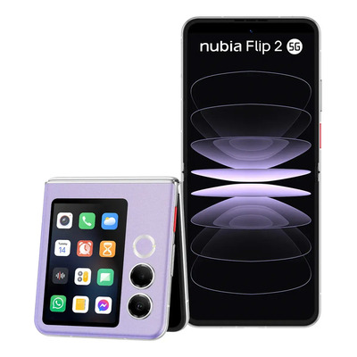 Nubia Flip 2 5g 512 Gb + 12 Gb Ram Morado | Meses sin interés
