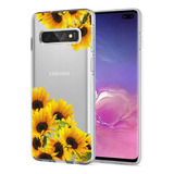 Funda Para Samsung Galaxy S10 Plus / Girasoles