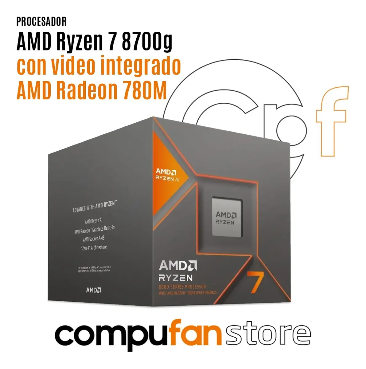 COMBO ACTUALIZACION DDR5 RYZEN 7 8700G + B650M AM5