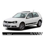 Adesivos Faixa Lateral Volkswagen Golf Sport