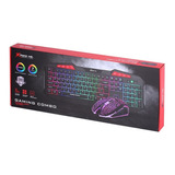 Kit Gaming Xtrike Me Mk-503 Teclado Multimedia Mouse 3200dpi