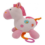 Cunero Musical Caballo Peluche Cuna Coche Mi Cielo Azul