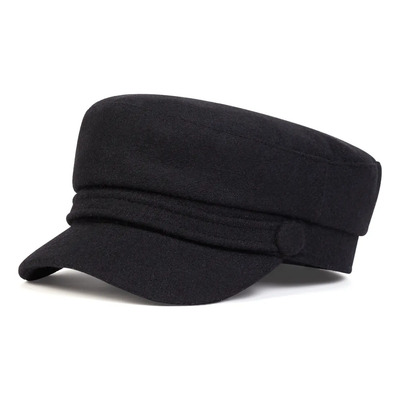 Gorra Unisex Vintage De Color Liso Azul Marino