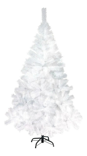 Árbol De Navidad Expreso Polar Tronador De Lujo 180cm Blanco