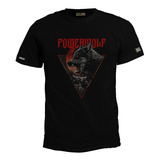 Camiseta Powerwolf Banda Metal Rock Poster Lobo Bto