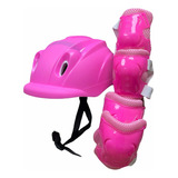 Set De Protección Para Niños De Casco Rodilleras Y Coderas