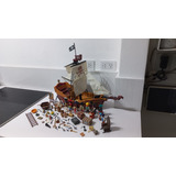 Playmobil Barco Pirata 5618 Completo + 13 Figuras + Accesori