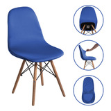 Capa Protetora De Cadeira Charles Eiffel Eames Botone 6 Pçs