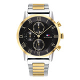 Reloj Tommy Hilfiger 1791539 Dorado/plateado/negro Hombre