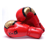 Luvas De Boxe Com Tiras De Nylon P/ Taekwondo 4-12oz