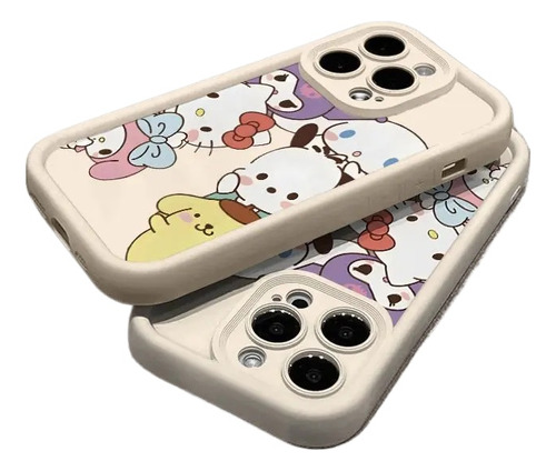 Funda Sanrio Kuromi Cinnamoroll Para iPhone 15 13 14 12 11