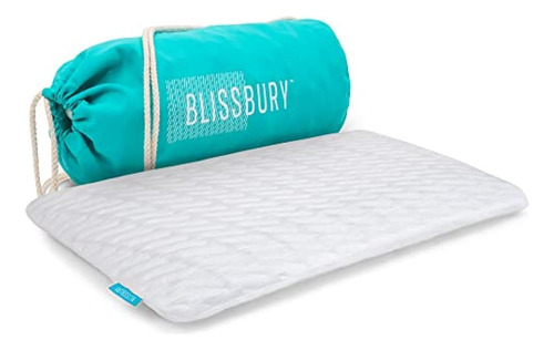 Almohada Para Dormir Blissbury | Almohada Delgada De Espuma