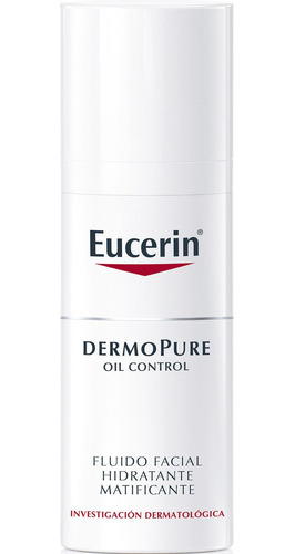 Fluido Facial Eucerin Dermopure Oil Control Hidratante 50 Ml
