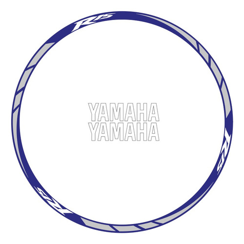 Stickers Cintas Rin De Moto Yamaha R15 Vinil