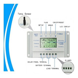 Controlador De Carga Mppt T20 20a 12v 24v