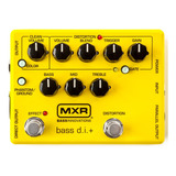 Pedal Mxr M80y M-80y Bass Di+ Special Edition Yellow