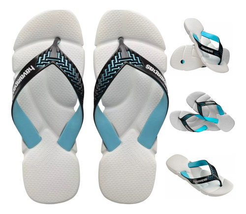 Sandália Havaiana Power 2.0 Anatômica Fc Ortopédica Men Soft