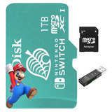 Memoria Micro Sd De 1 Tb Para Nintendo Switch De 1 Tb, 4k,