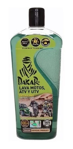 Shampoo Lava Motos Atv Y Utv Dakar Detailing 530 Ml X12u