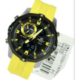 Relógio Casio Edifice Ema 100 Amarelo