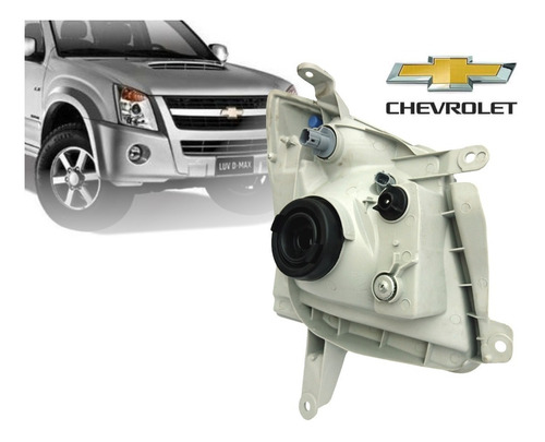 Dmax Faro Izquierdo Para Chevrolet Luv D-max (2010-2014) Foto 3