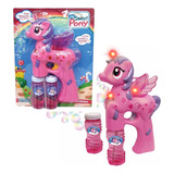Burbujero Sweet Pony Magic Bubbles C/luz Y Sonido Ditoys 256