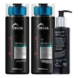 Truss Miracle Shampoo Condicionador 300ml +night Spa 250ml