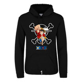 Sudadera Luffy One Piece Calavera Anime Para Niño Y Niña